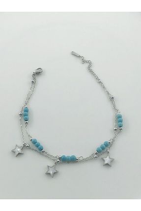 خلخال جواهر زنانه استیل (فولاد) DS DİAMONDSHOP - کد 857005986