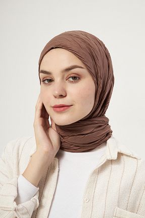 شال قهوه ای زنانه DSCARF - کد 856997394