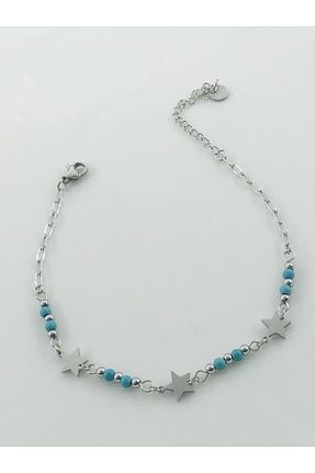 خلخال جواهر زنانه استیل (فولاد) DS DİAMONDSHOP - کد 857007447