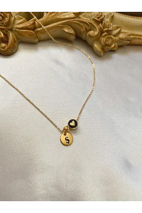 گردنبند جواهر طلائی زنانه روکش طلا SWORDS CONCEPT - کد 323948680