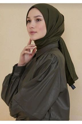 شال خاکی زنانه پنبه ای Burden - کد 841229570