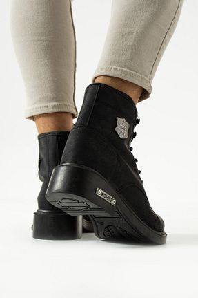 بوت / نیم بوت مشکی زنانه چرم مصنوعی repstep - کد 857125553