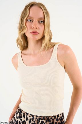 بادی نباتی زنانه یقه U Liora - کد 744132778