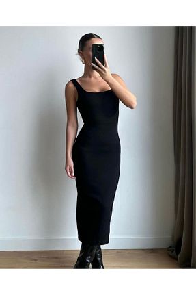 لباس مشکی زنانه بافتنی dilara kavasoğlu butik - کد 810750226