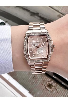 ساعت مچی صورتی زنانه 31-35 میلی متر Ferrucci - کد 790482244