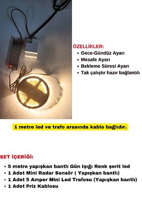 چراغ LED طلائی ankarateknik - کد 856977103