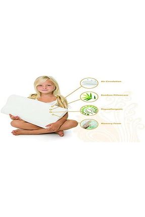بالش و روبالشی کودک و نوزاد سفید پلی استر ویسکوز پنبه ای Visco Planet - کد 820214187