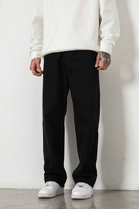 شلوار مشکی مردانه پنبه ای Baggy Wear - کد 463384662