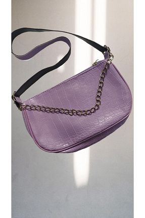 کیف دستی بنفش زنانه سایز متوسط GülsümBags - کد 712430763