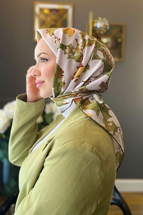 روسری رنگی پلی استر Armine - کد 856276710