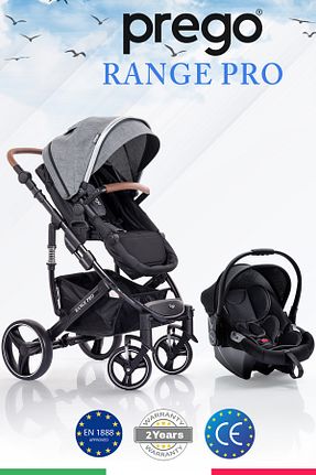 سیستم مسافرتی کالسکه کودک طوسی Çift Yönlü Prego - کد 269557331