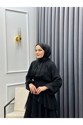 لباس حجاب مشکی زنانه رگولار bezenstore - کد 849605068