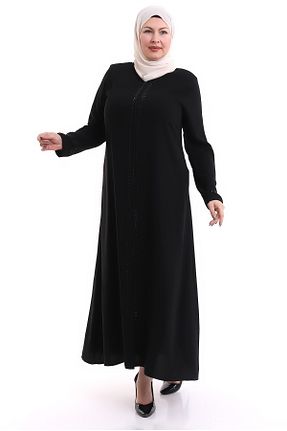 کلاه و ابایا مشکی زنانه %100 پنبه İsramoda - کد 340613056