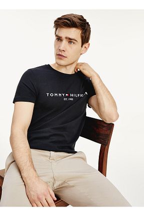 تیشرت مشکی مردانه اسلیم فیت Tommy Hilfiger - کد 309691188