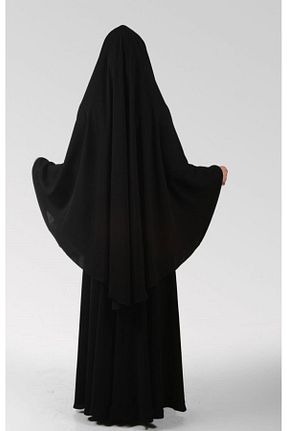 کلاه و ابایا مشکی زنانه بافتنی İhvan - کد 369590287