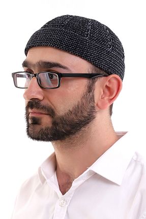 کلاه طوسی مردانه مخمل ihvanonline - کد 356481722