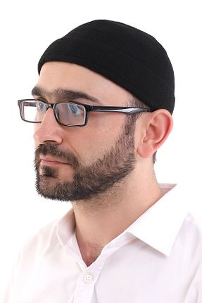 کلاه مشکی مردانه پلی استر ihvanonline - کد 349751977