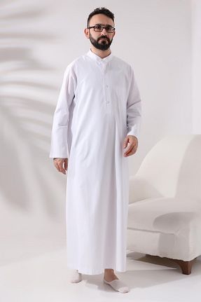 پیراهن سفید مردانه گشاد ihvanonline - کد 776864503