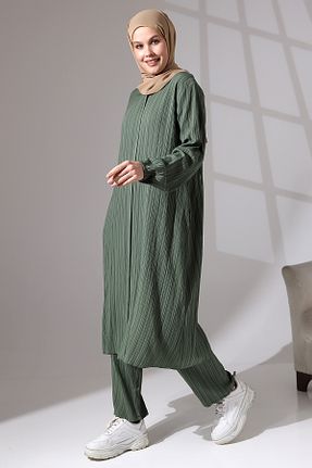 لباس حجاب سبز زنانه رگولار ihvanonline - کد 814882216