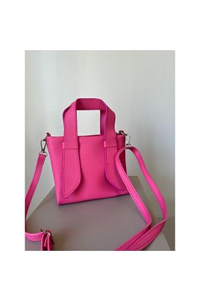 کیف دوشی صورتی زنانه چرم مصنوعی BEES - کد 857422822
