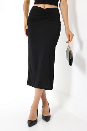 ست بالاتنه و پائین تنه مشکی زنانه بافت Zula Moda - کد 857422709