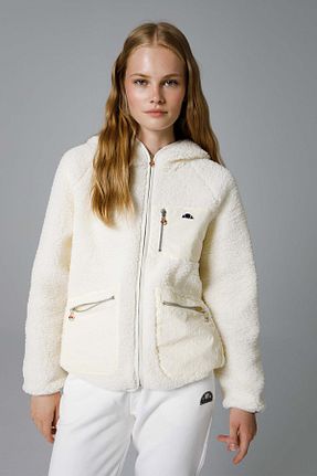 سوئیشرت بژ زنانه ساده Ellesse - کد 855693358