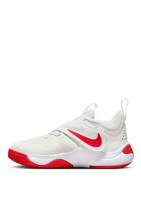 کفش پیاده روی سفید بچه گانه میکروفیبر Nike - کد 788092400
