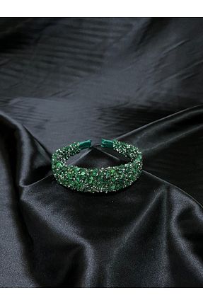تاج طوسی زنانه سنگ کریستال MegssStore - کد 824726594