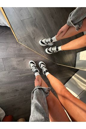 کفش اسنیکر سفید زنانه بند دار AGshoes - کد 856999884