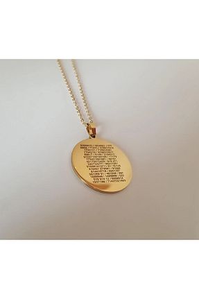 گردنبند استیل ( فولاد ) طلائی زنانه استیل (فولاد) Anatolia - کد 664194024