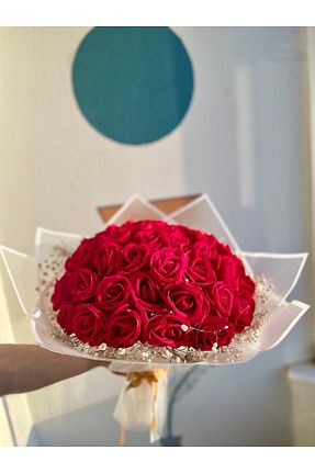 گل خشک و مصنوعی قرمز Gül - کد 825847925