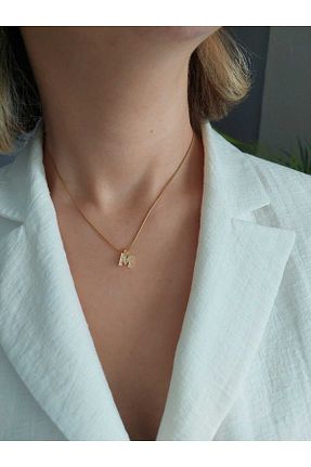 گردنبند استیل ( فولاد ) طلائی زنانه استیل (فولاد) LUCKY ACCESSORIES - کد 831143188
