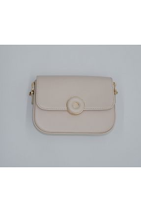 کیف دوشی بژ زنانه چرم مصنوعی BLOOMS BAG - کد 857020678