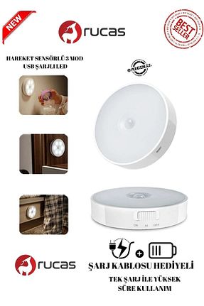 چراغ LED سفید Rucas - کد 384840235