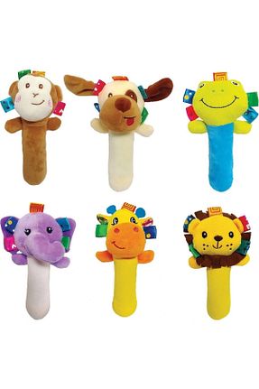 اسباب بازی مخملی رنگی بچه گانه Sozzy Toys - کد 857158743