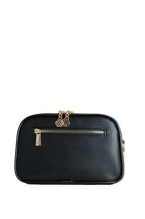 کیف پستچی مشکی زنانه چرم مصنوعی senna - کد 743655183