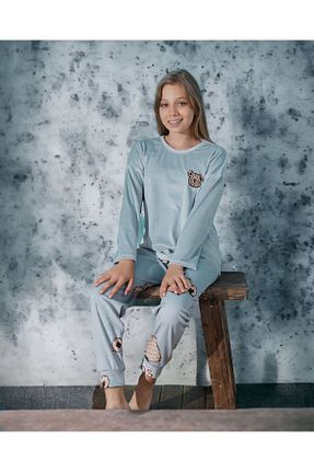 ست لباس راحتی آبی بچه گانه ساده Lolliboomkids - کد 761699428