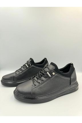 کفش کژوال مشکی مردانه چرم خالص BESS SHOES - کد 857326884