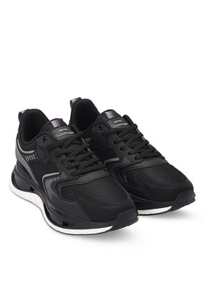 کفش اسنیکر مشکی مردانه بند دار Slazenger - کد 857354865