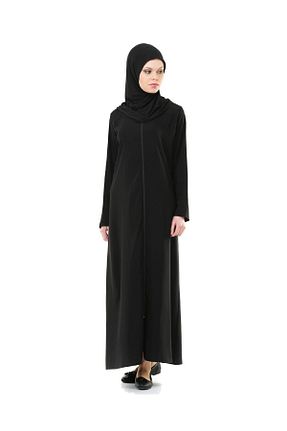 کلاه و ابایا مشکی زنانه پنبه ای ihvanonline - کد 167398878
