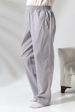 شلوار طوسی مردانه کتان ihvanonline - کد 824335950
