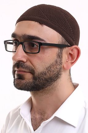 کلاه پشمی قهوه ای مردانه پلی استر ihvanonline - کد 744097509