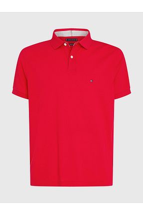 پولوشرت قرمز مردانه پنبه ای Tommy Hilfiger - کد 286181309