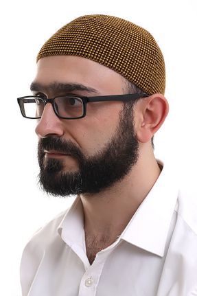 کلاه پشمی زرد مردانه پنبه ای ihvanonline - کد 787328012