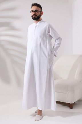پیراهن سفید مردانه گشاد ihvanonline - کد 776864503
