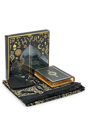 سجاده مشکی پنبه ای ihvanonline - کد 781487251