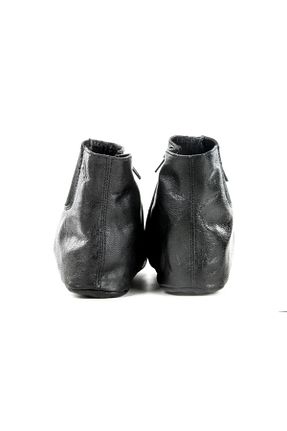 جوراب مشکی زنانه چرم خالص Akdam - کد 47470403