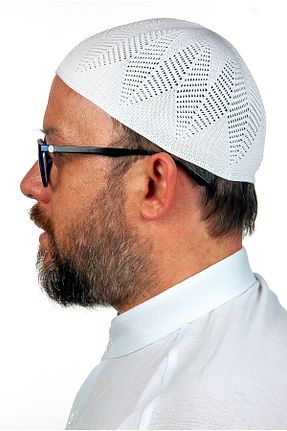 کلاه پشمی سفید مردانه ihvanonline - کد 129875584