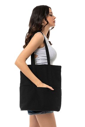 کیف دوشی مشکی زنانه پارچه ای Dry&More - کد 131367164