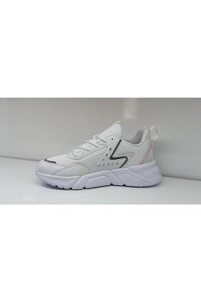کفش پیاده روی سفید زنانه چرم مصنوعی Dunlop - کد 267267884